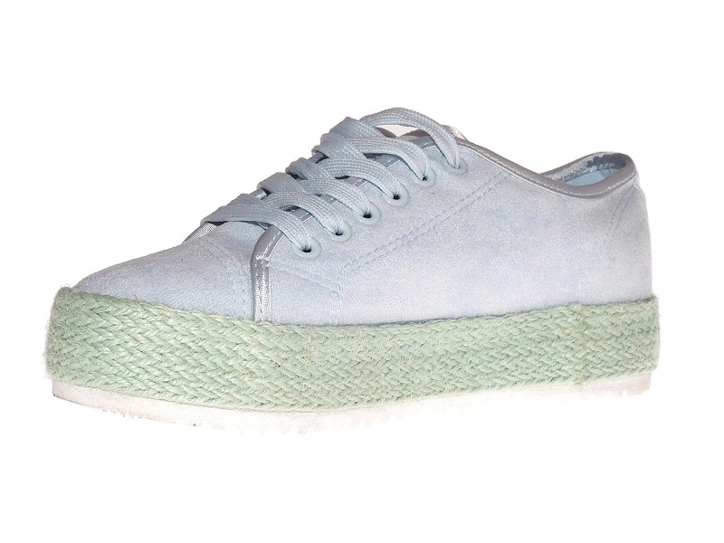 DAMSKIE TRAMPKI PLATFORMA R-365 Blue r.38 Kod producenta R-365