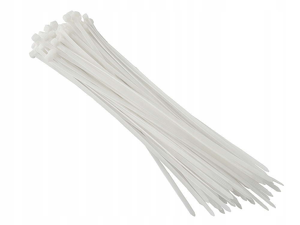 

Opaski Zaciskowe 35cm 4,8mm 50szt białe 2729