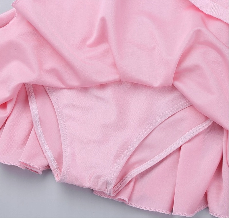 R205XL* Sukienka Body Balet Taniec Róż 104/110 Wiek dziecka 5 lat +