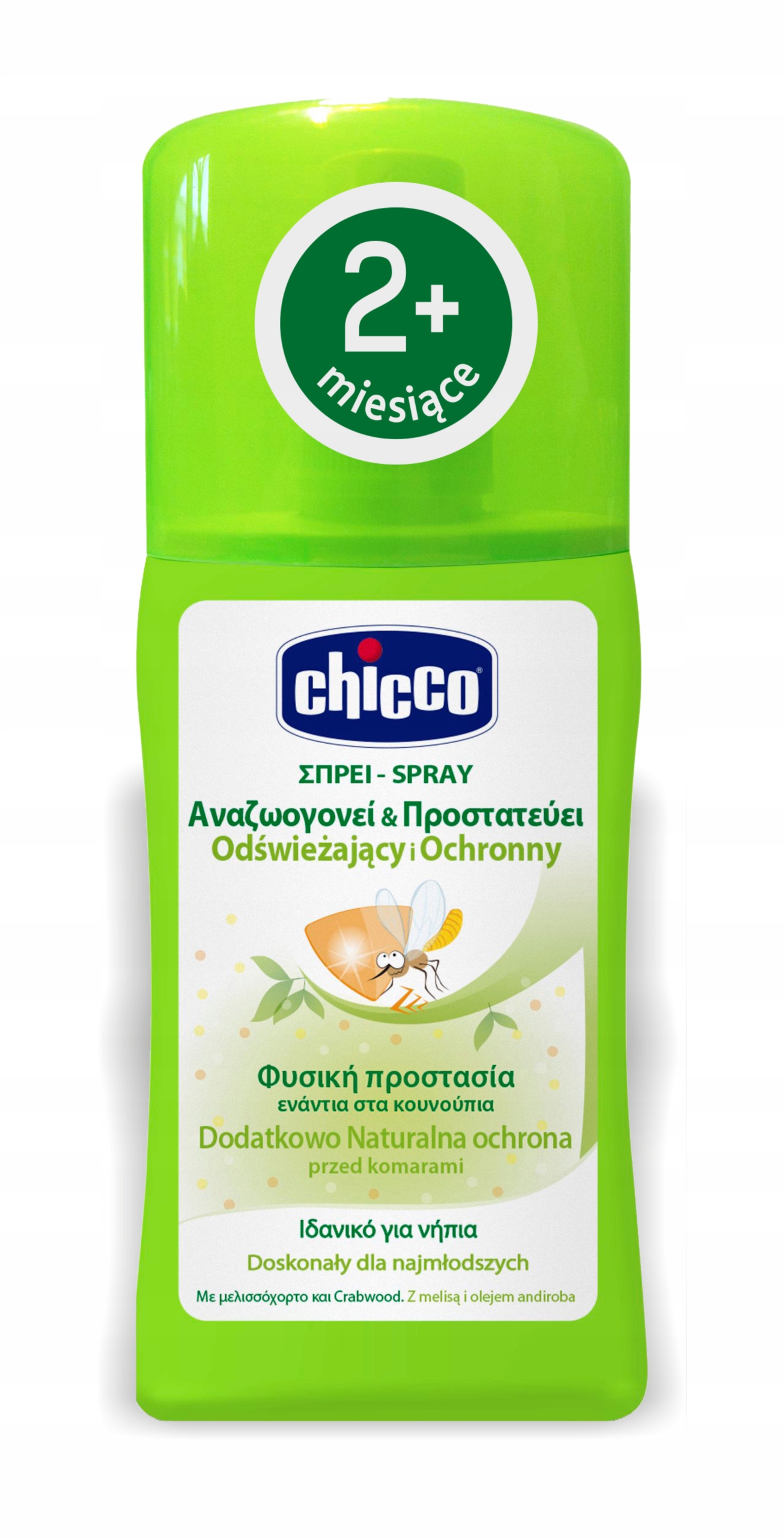 

Chicco Spray odstraszający komary dla dzieci 100ml