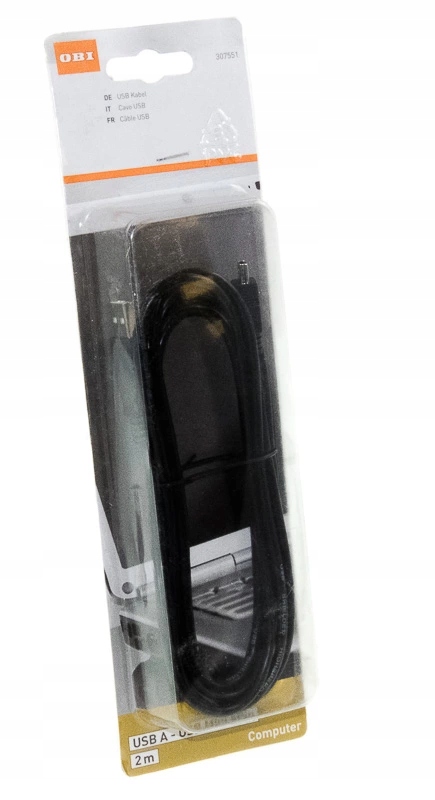 OBI KABEL PRZEWÓD USB A - MINI USB 5-PIN 2 M