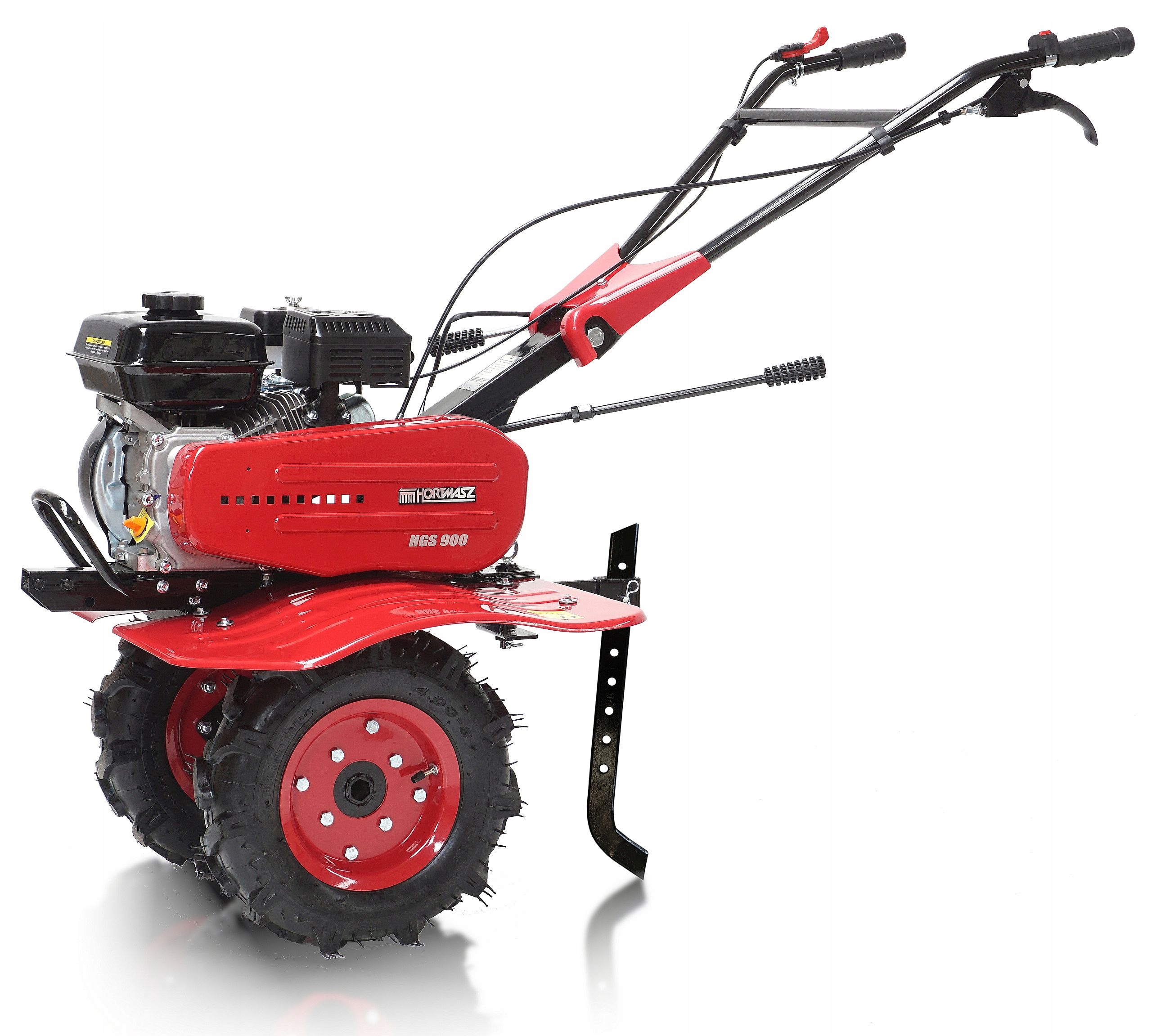 POTĘŻNA GLEBOGRYZARKA SPALINOWA DZIK HORTMASZ HGS 900 DUŻE KOŁA ŻELIWNA Marka Hortmasz