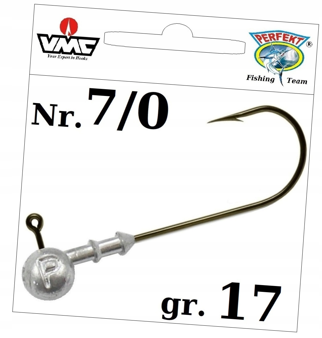 JIG PERFEKT na haku VMC Nr.7/0 - 17 gr