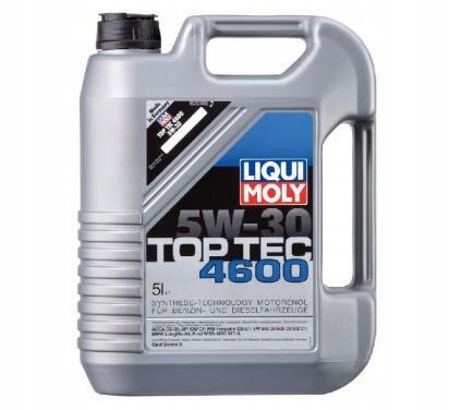 LIQUI MOLY OLEJ TOP TEC 4600 5W30 5L ACEA