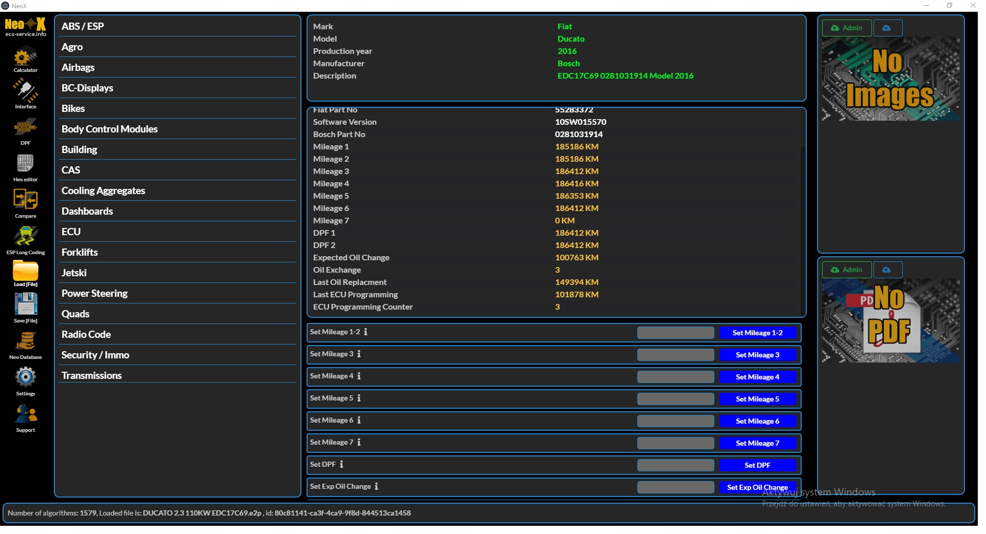 NeoX oprogramowanie online baza danych Producent code oprogramowanie online