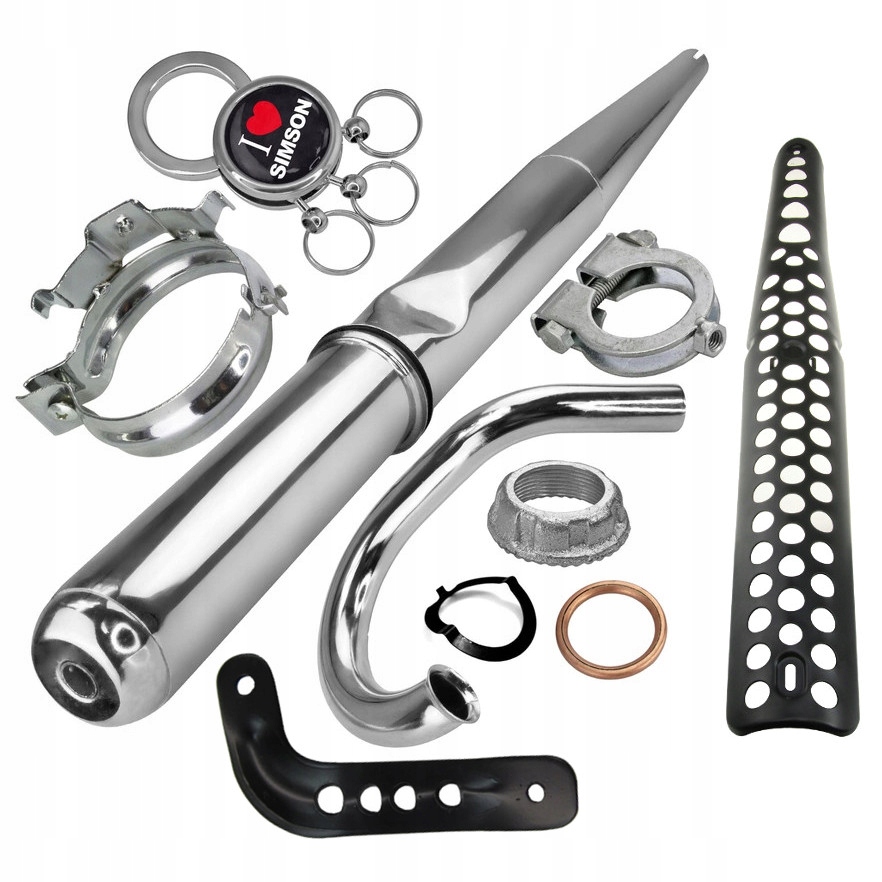 

Tłumik Wydech Chrom Kolanko Simson S51 Enduro