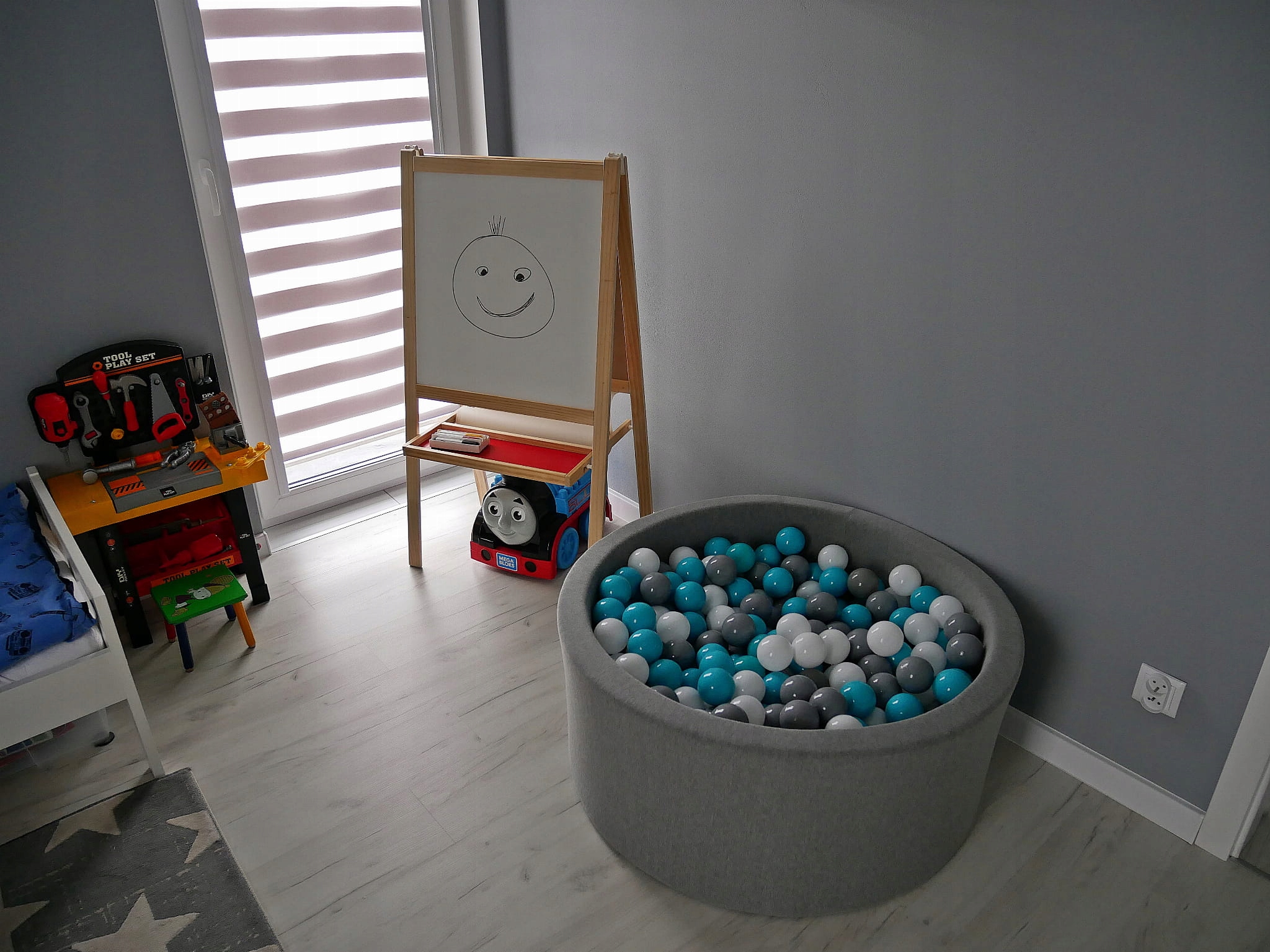 Suchy basen kojec na piłeczki kulki piłki 130x40cm Marka Mimii