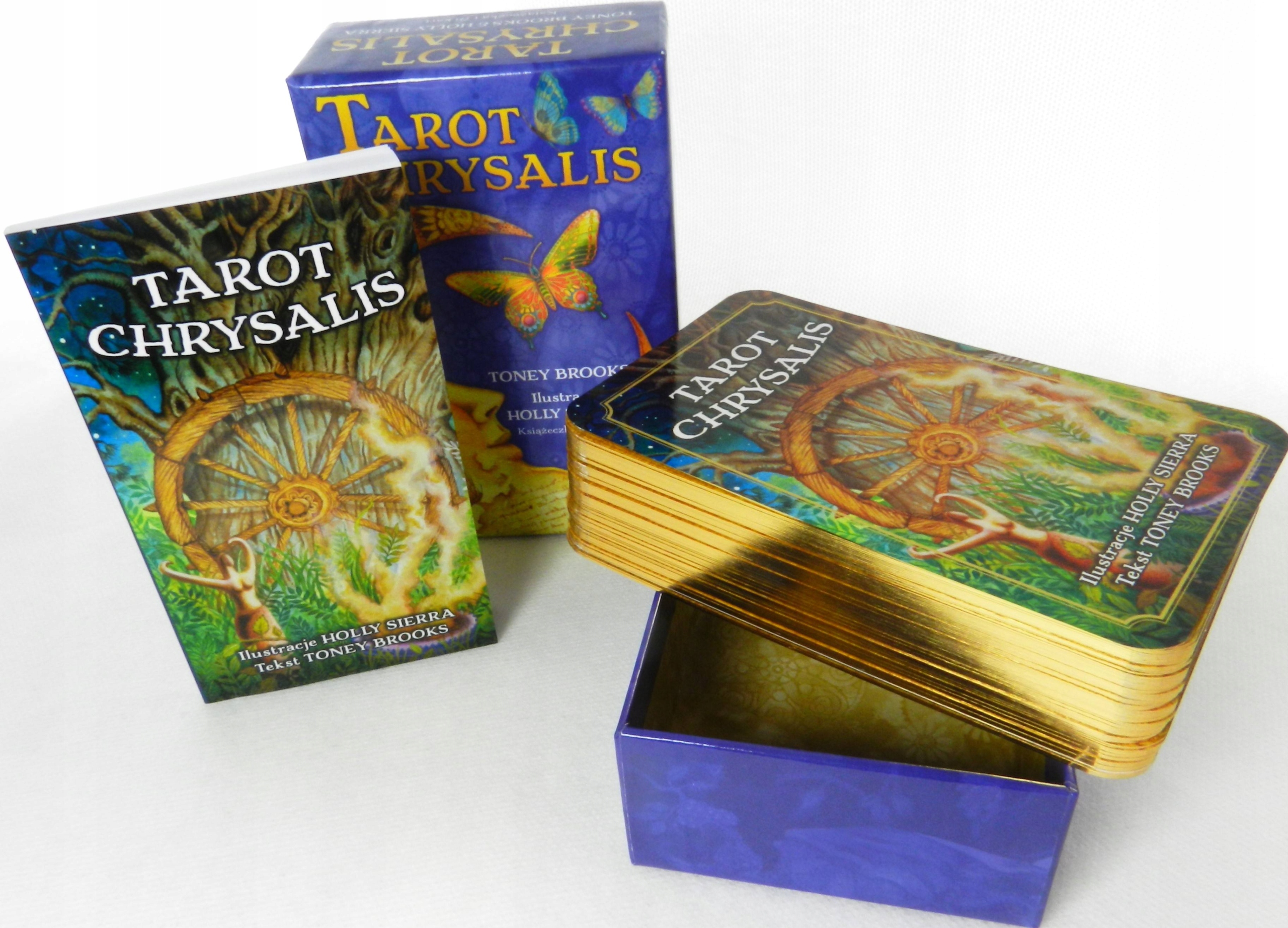 Tarot CHRYSALIS - karty do tarota + książeczka Nośnik książka papierowa