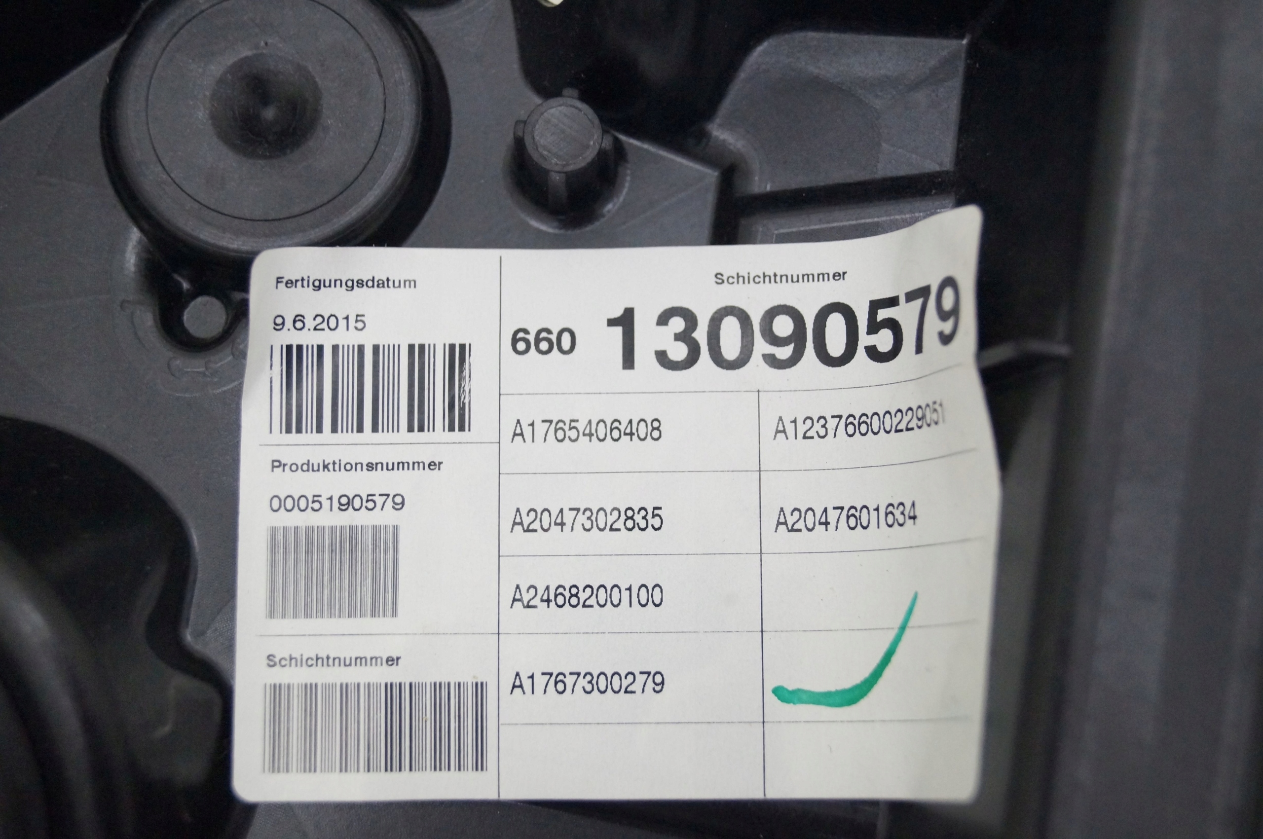 MERCEDES A 176 B 246 WYGLUSZENIE DRZWI PODNOSNIK Car type Passenger cars