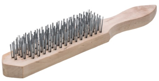 SZCZOTKA DRUCIANA 6 RZĘDOWA DRUCIAK STALOWA