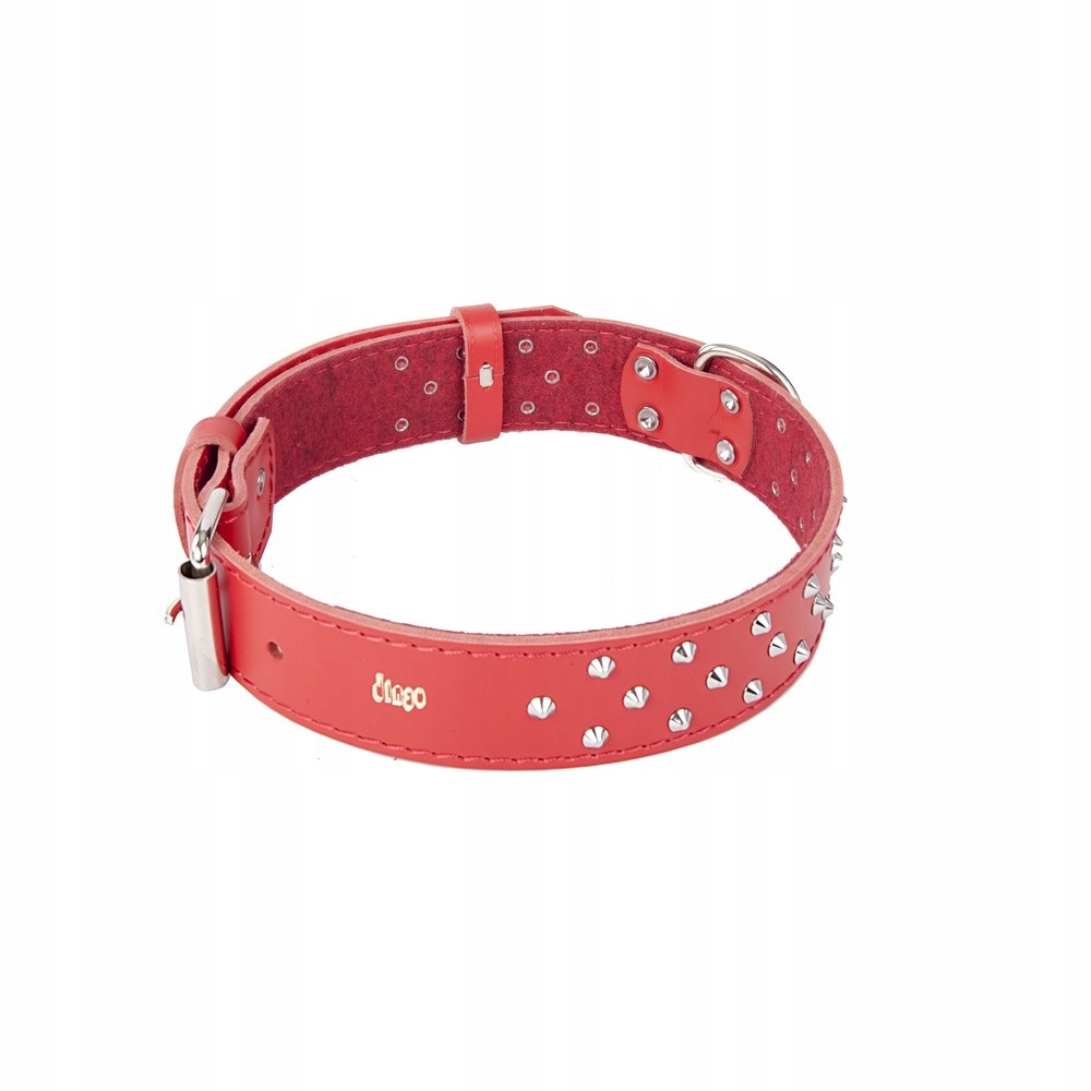 

Dingo Obroża Dla Psa Skóra Ozd. 5,0x90 CM Czerwony