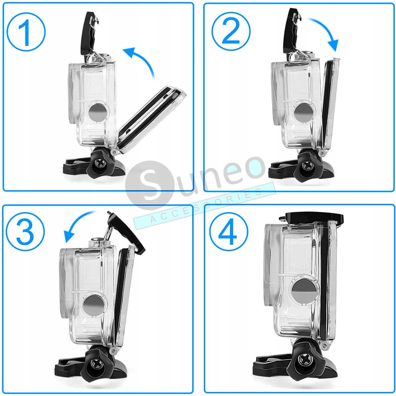 Obudowa Wodoszczelna 50m do GoPro Hero 10 Kod producenta 2666871141655