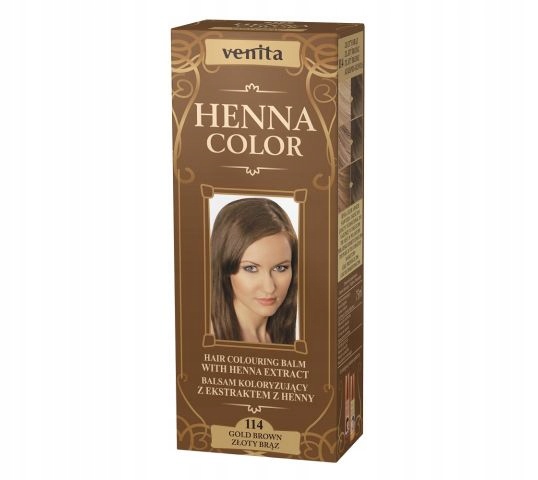 

Venita Henna Color do włosów 114 złoty brąz