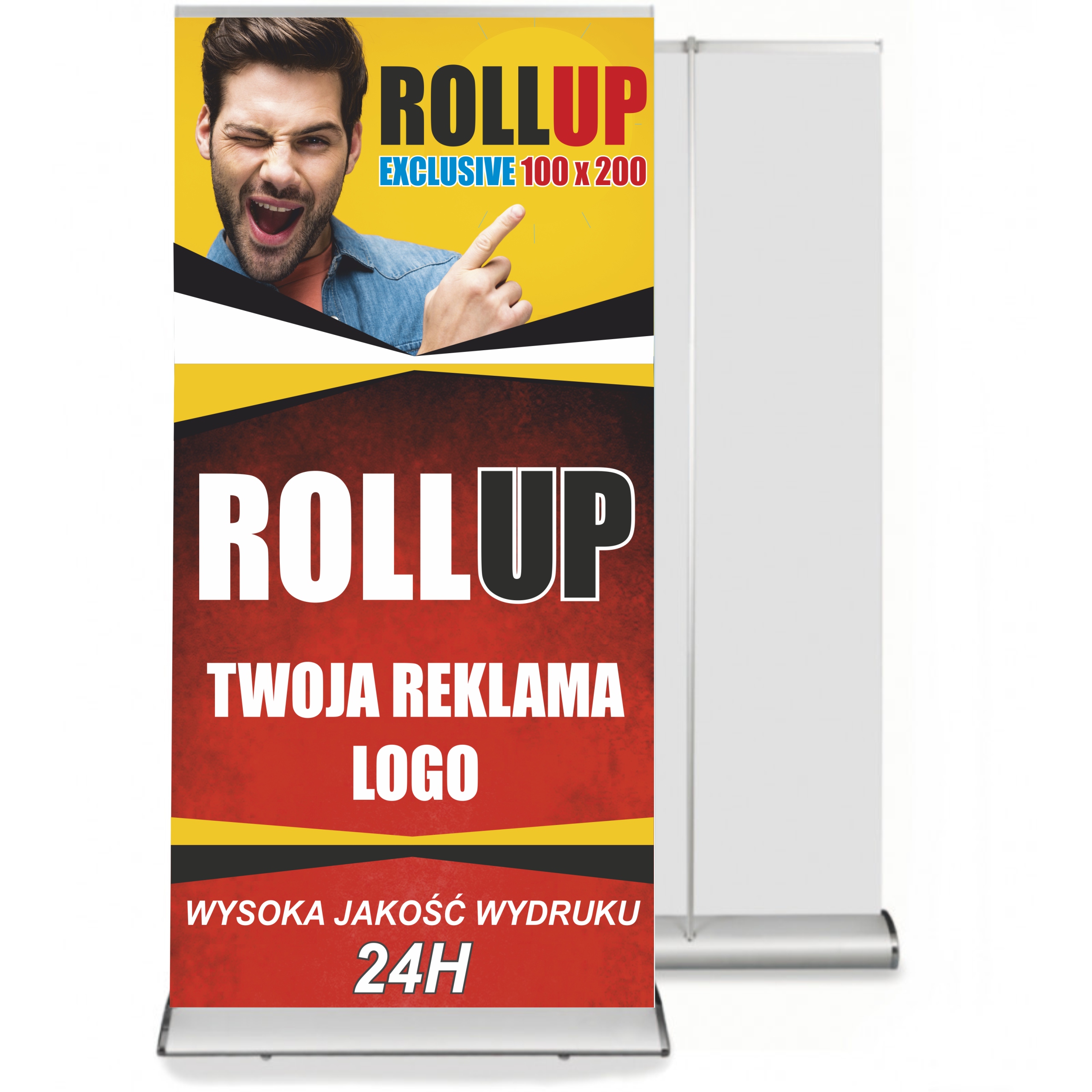 ROLL UP PRO 100x200cm 1440 DPI BLOCKOUT