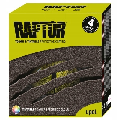 U POL RAPTOR do barwienia 4 butelki pistolet Packaging Volume 3790 ml