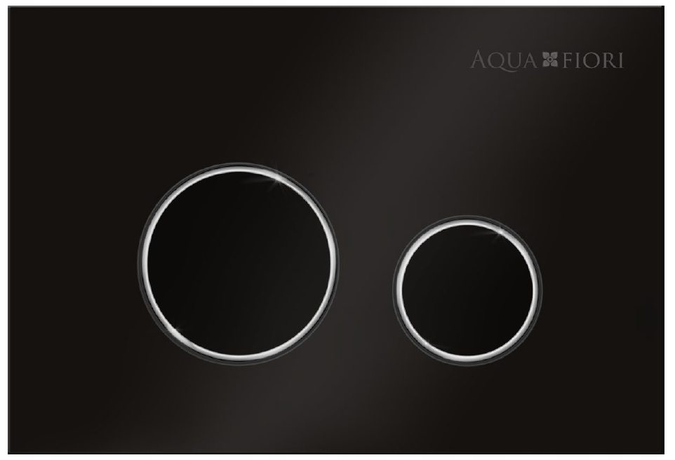 ZAPUSTENÁ DOSKA ZAPUSTENÁ WC RÁM ČIERNA KK-POL