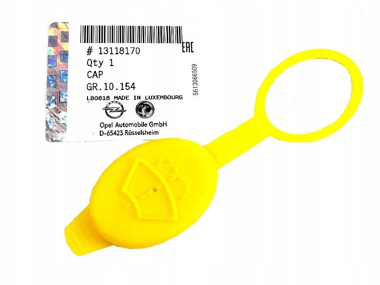 KOREK ZBIORNICZKA SPRYSKIWACZY OPEL ZAFIRA ASTRA H