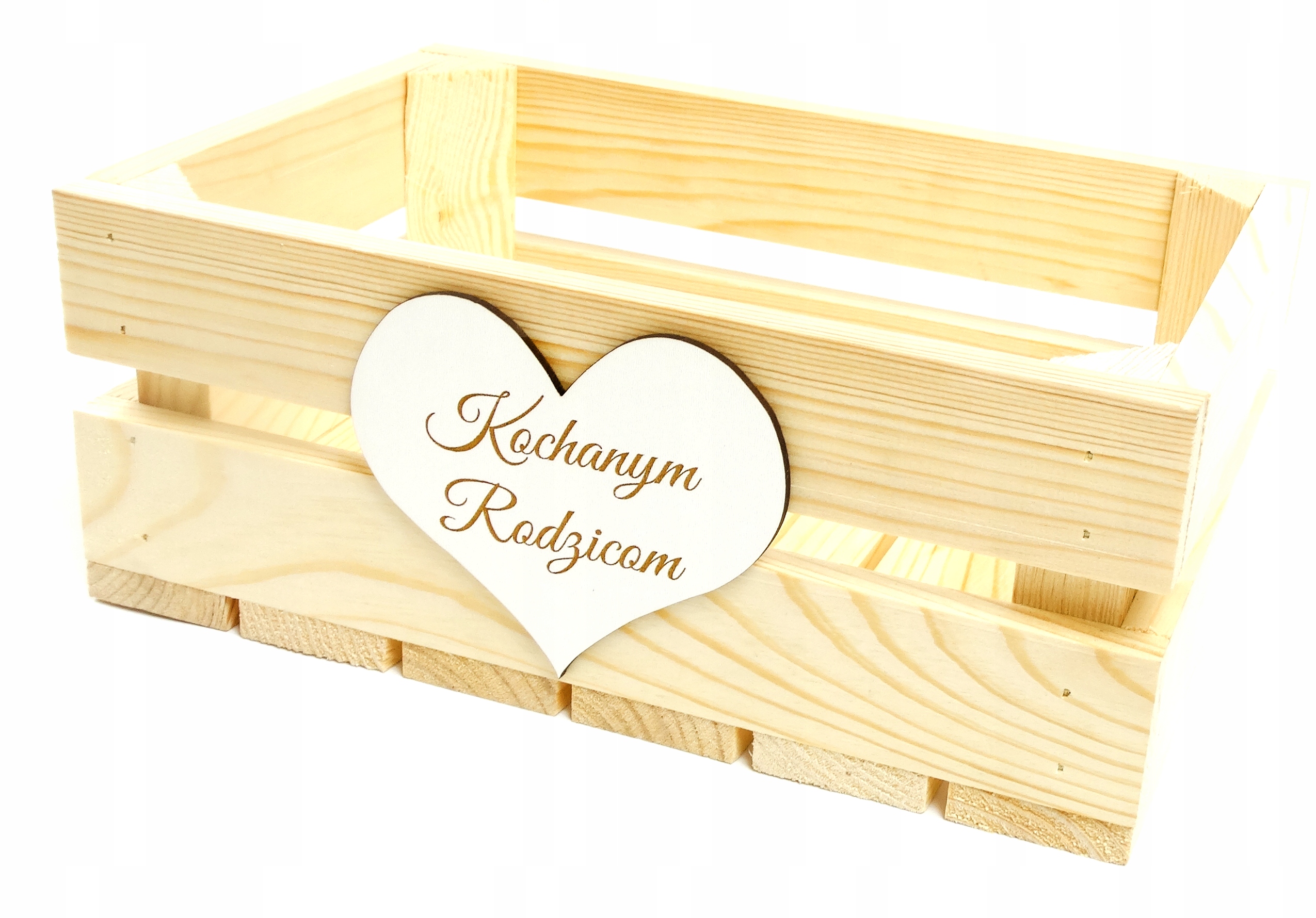 PODZIĘKOWANIE DLA RODZICÓW SKRZYNKA ŚLUB SERCE Kochanym Rodzicom