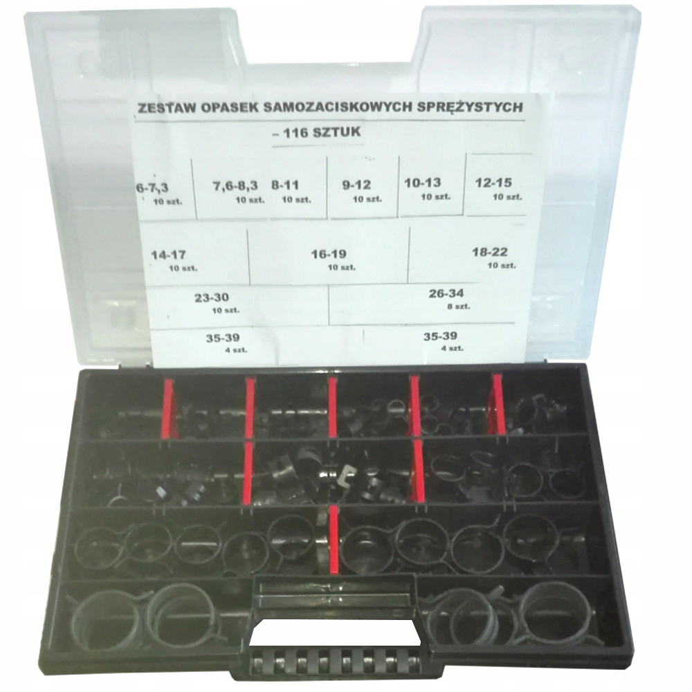 OPASKA SAMOZACISKOWA SPREZYSTA W1 ZESTAW 116szt