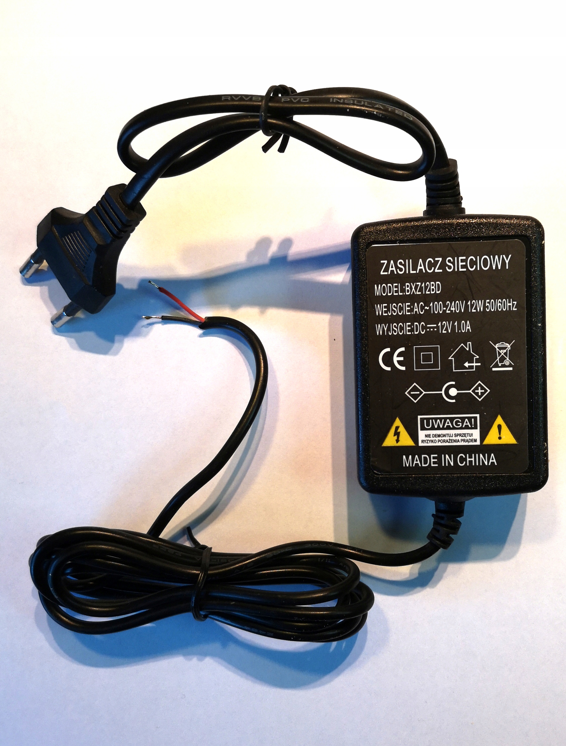 Zasilacz impulsowy 12V 1A