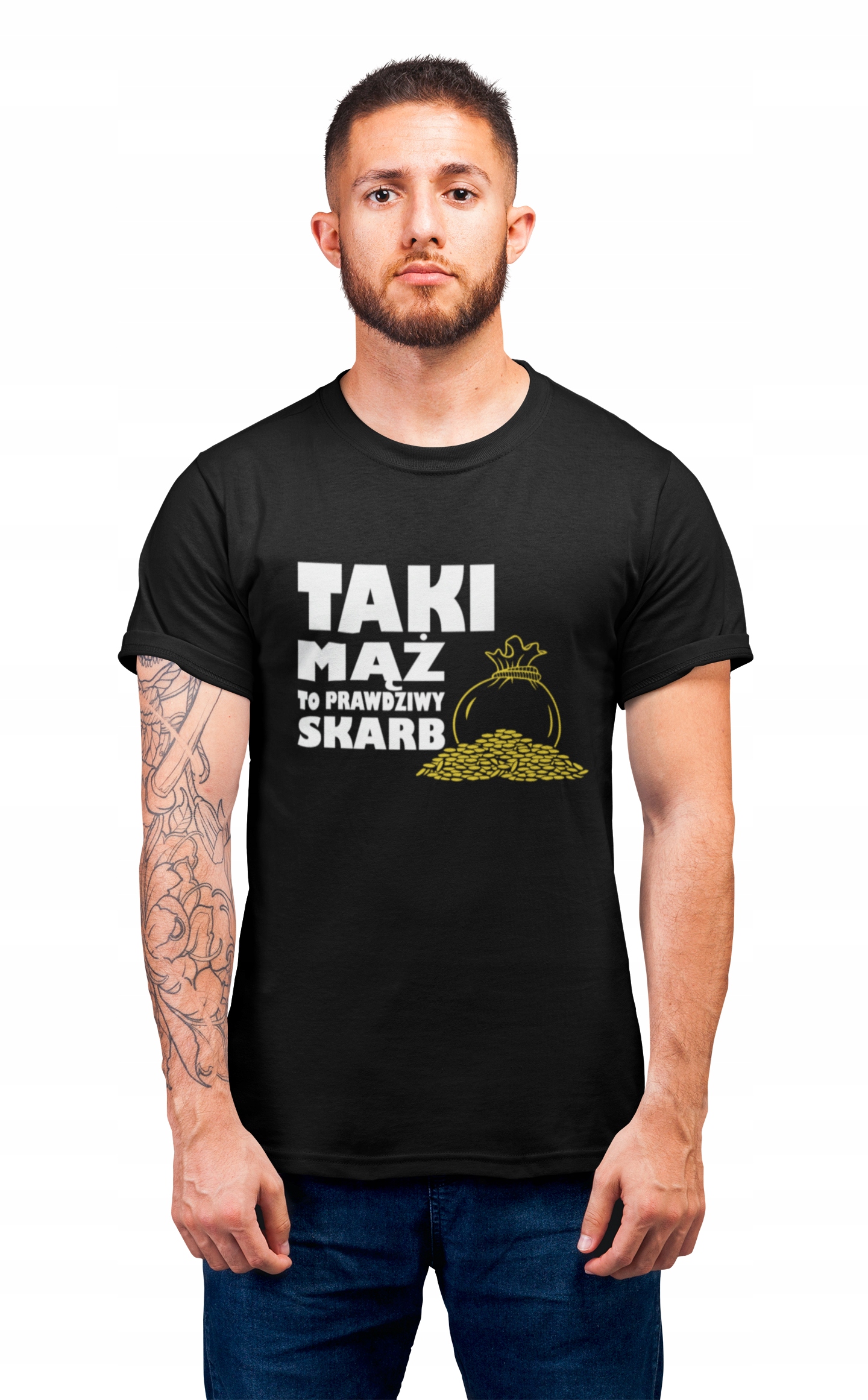 

Koszulka Taki Mąż To Skarb Prezent Dla Niego