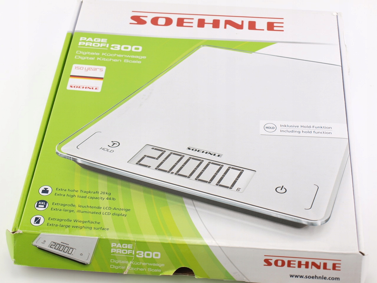 Page Profi 300 Electronic kitchen scales - Soehnle 61507