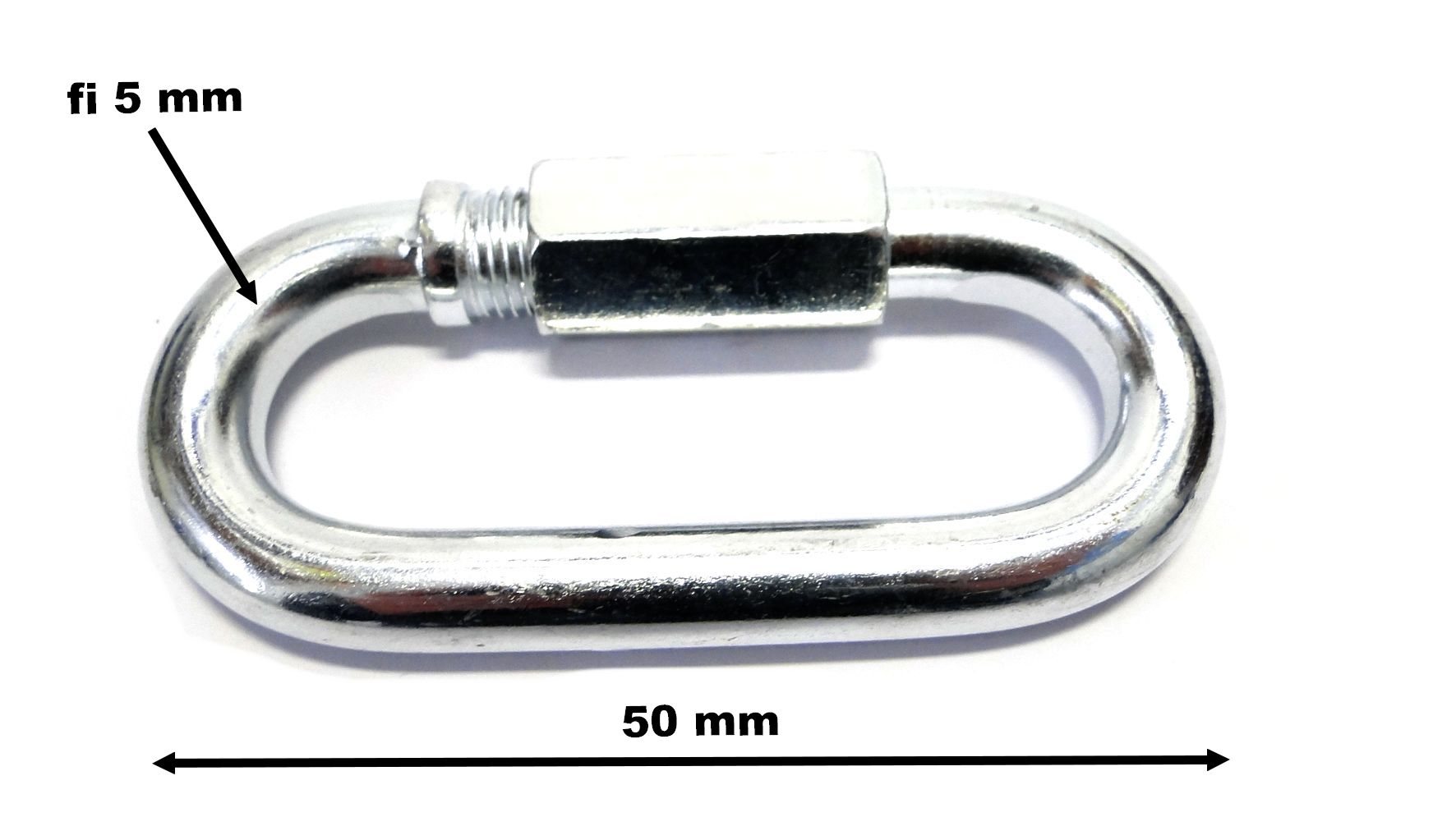 

Ogniwo Skręcane Do Łączenia Lin Łańcuchów 5 mm