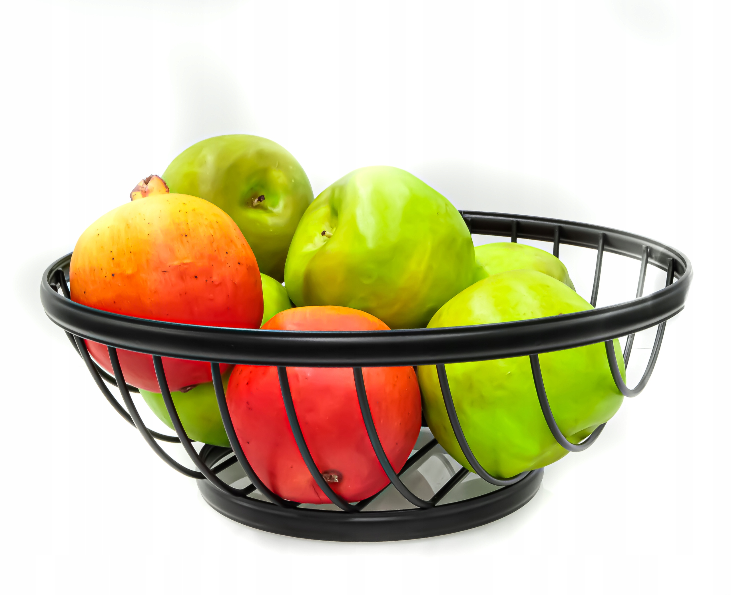 Koszyk nierdzewny na owoce ELLIPSE czarny 28cm