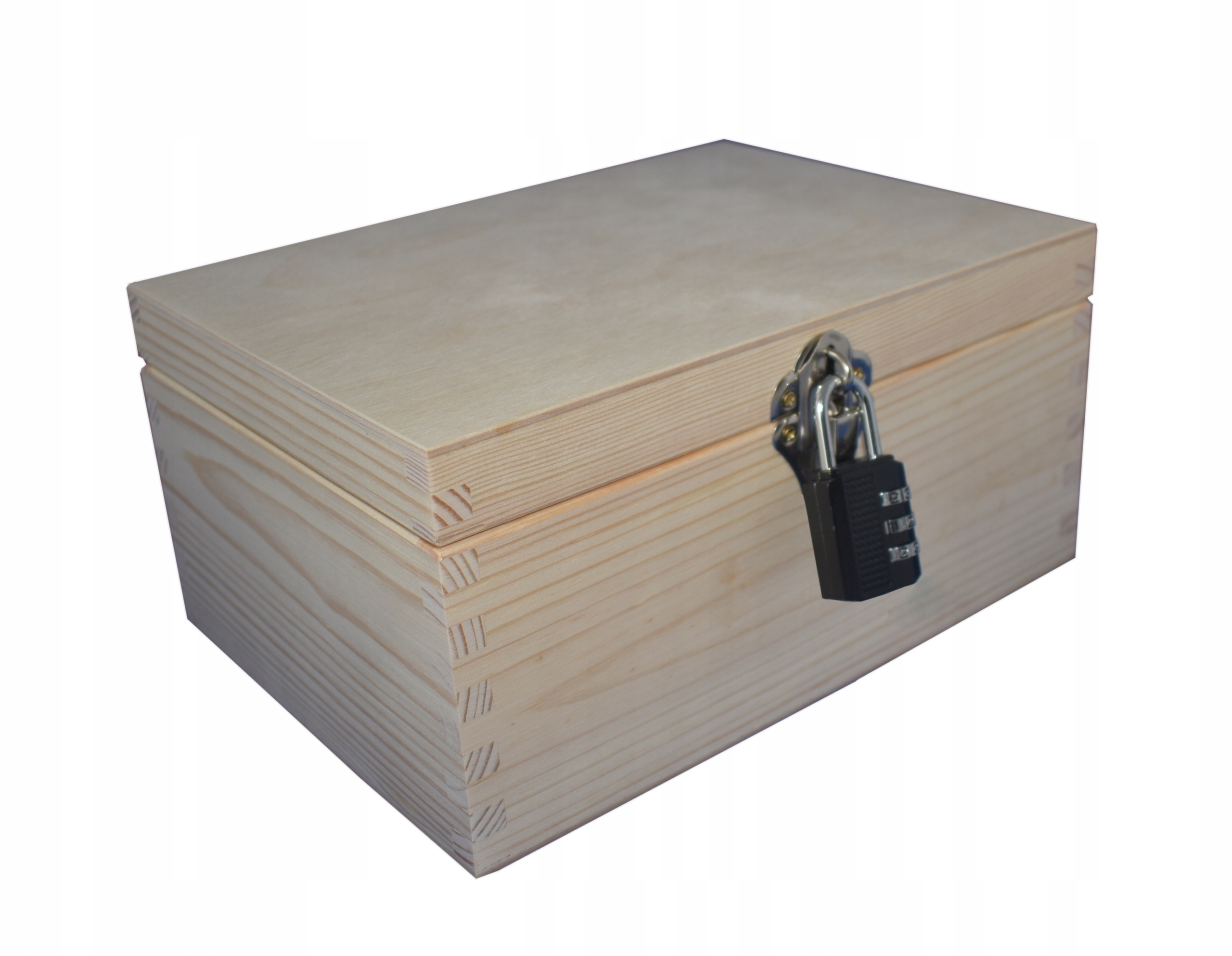 

skrzynka na skarby, decoupage zamykana na kłódkę