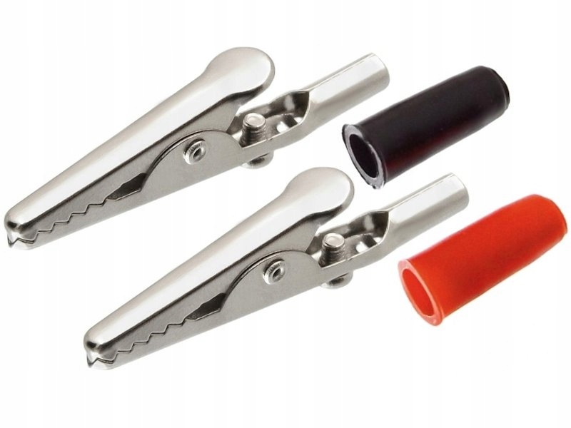 Krokodylek krokodyl na wtyk banan 4mm - 2szt.