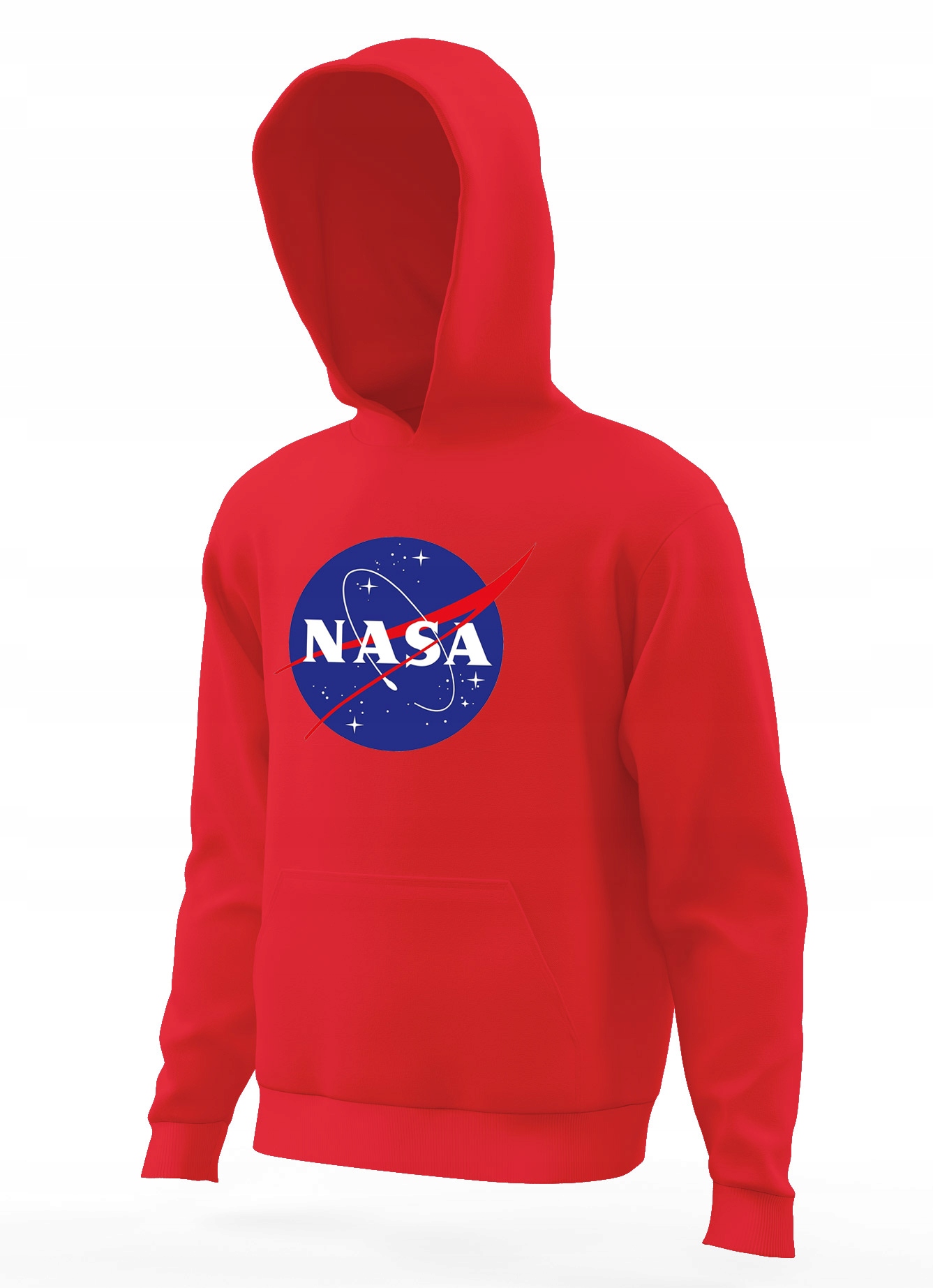 

Bluza Nasa, dziecięca na prezent, czerwona r. 140