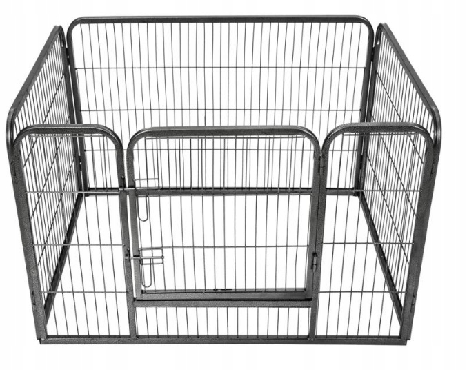 

Kojec Zagroda Wybieg dla zwierząt 125x80x70 cm