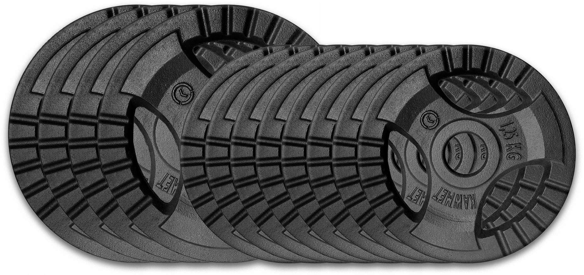 

Zestaw 20 kg obciążenia żeliwne talerz 28,5 mm