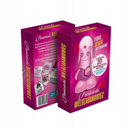 

Karty na wieczór Panieński Wielozadaniowiec gra