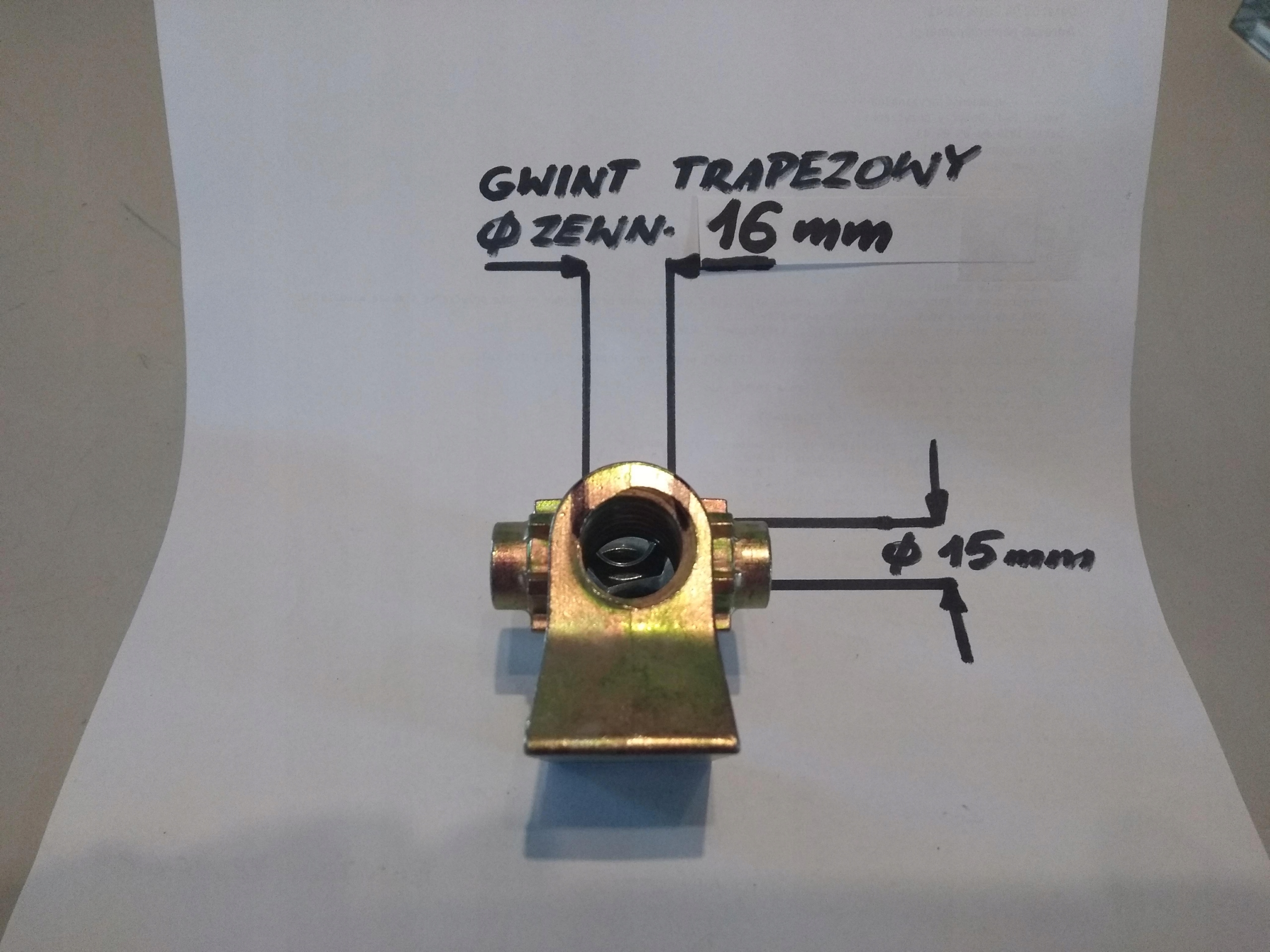 Nakrętka podpory składanej ALKO camping fi 16mm Marka AL-KO