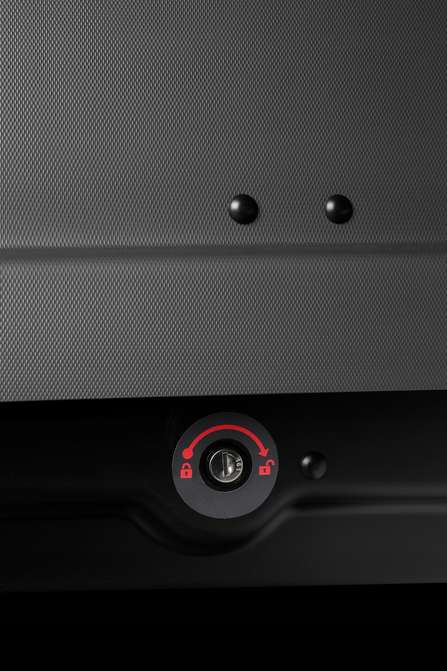 Box dachowy Inter Pack Virgo M antracyt pokrowiec Opening bilateral