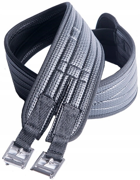 120 cm POPRĘG DLA KONIA POD SIODŁO JEŹDZIECKI NEOPRENOWY CZARNY PROFILOWANY Kod producenta POPRĘG DO JAZDY KONNEJ 120 cm