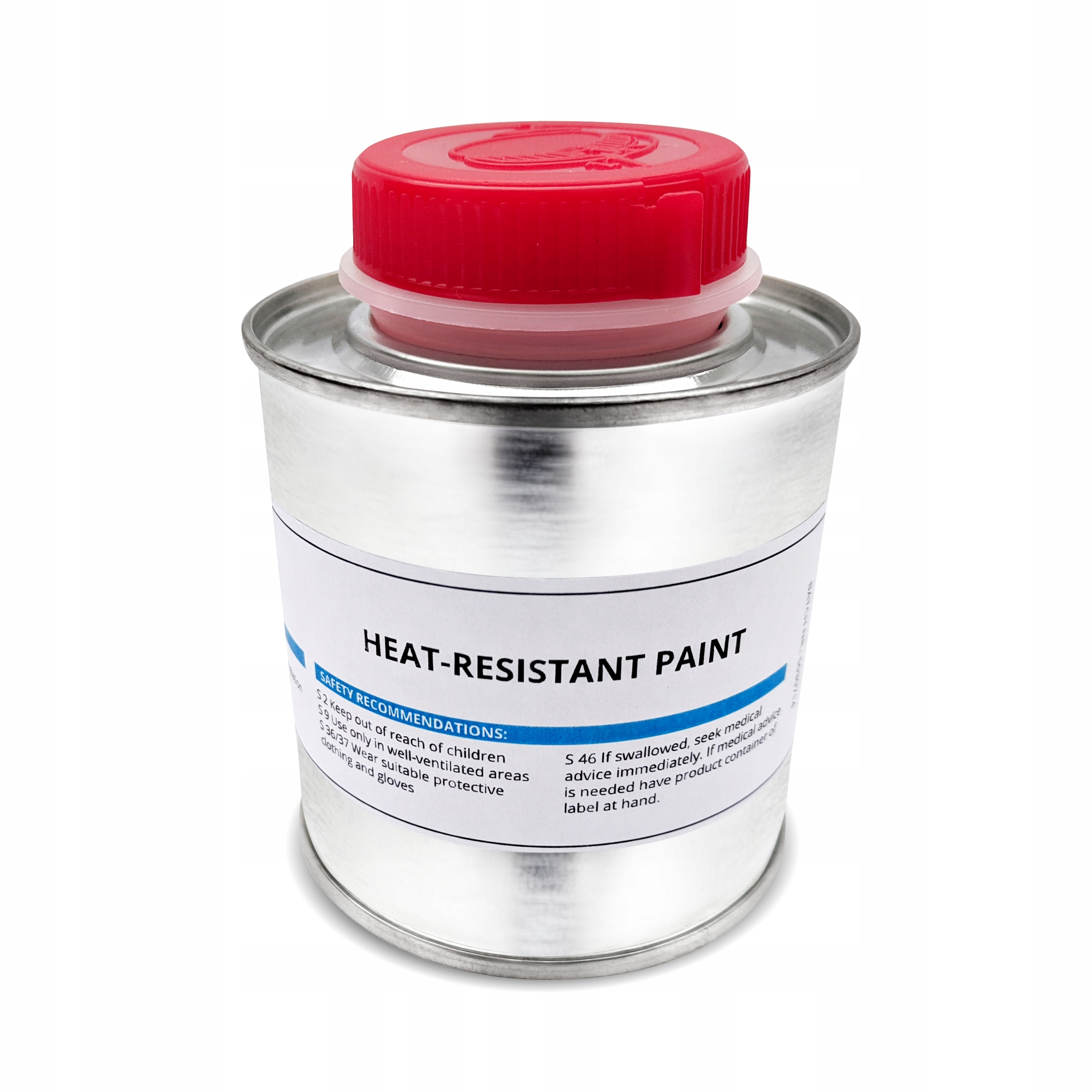 

Farba żaroodporna kominki tłumik 0,25l srebrna800C