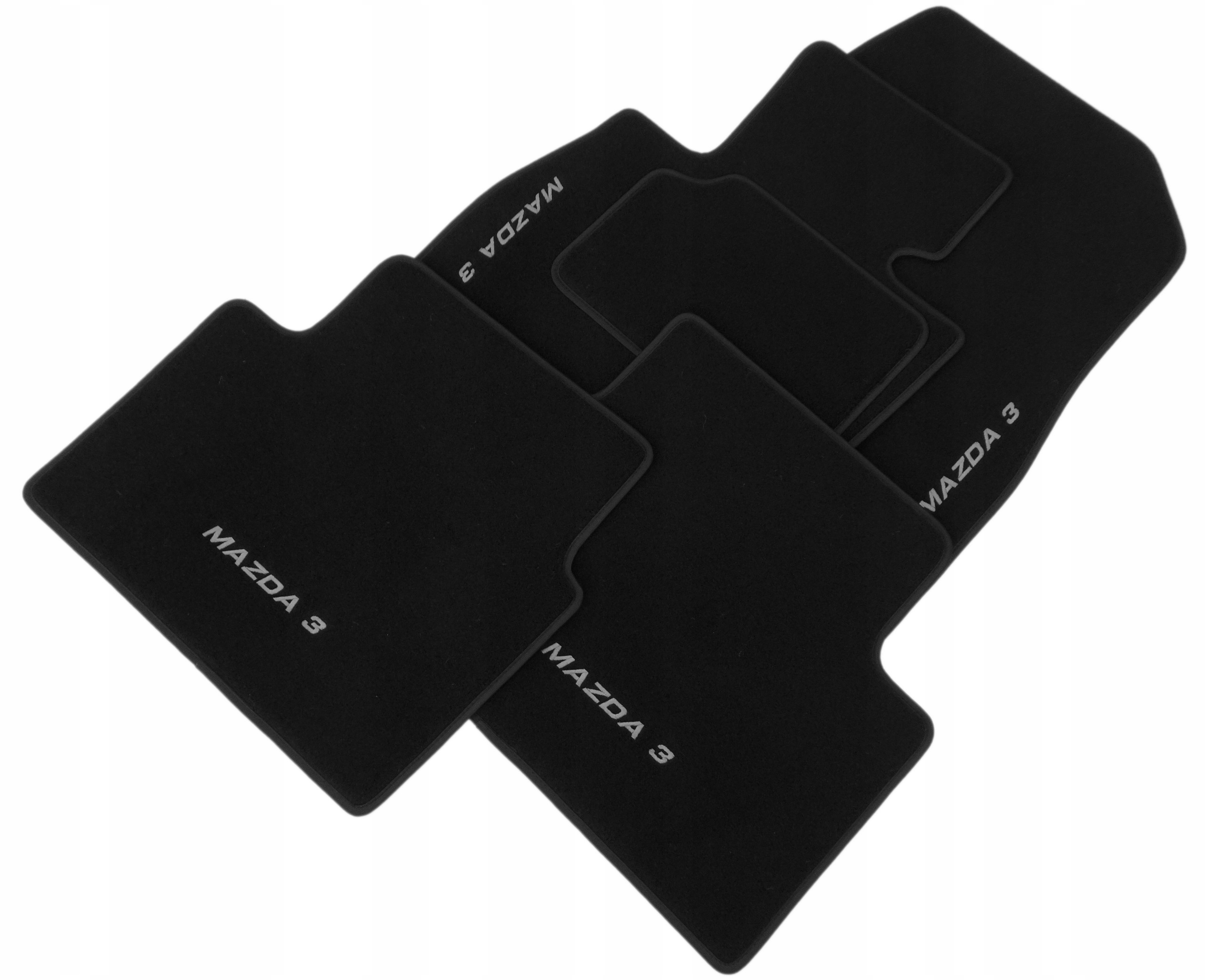 Mazda 3 2013 2018r Dywaniki welurowe CL HAFTx4 Multi Element Set Sets