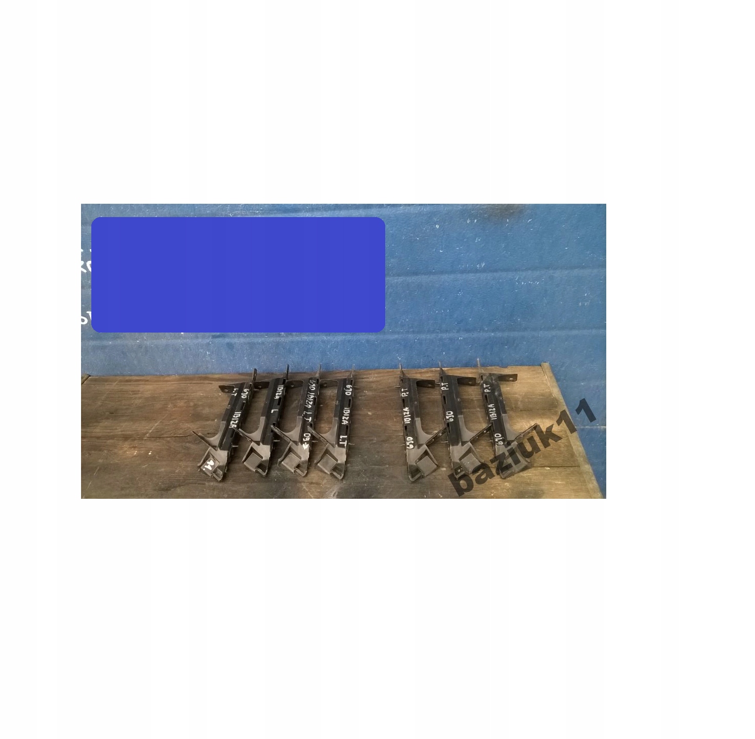 ŚLIZG ZDERZAKA SEAT IBIZA 6J0 PRZÓD