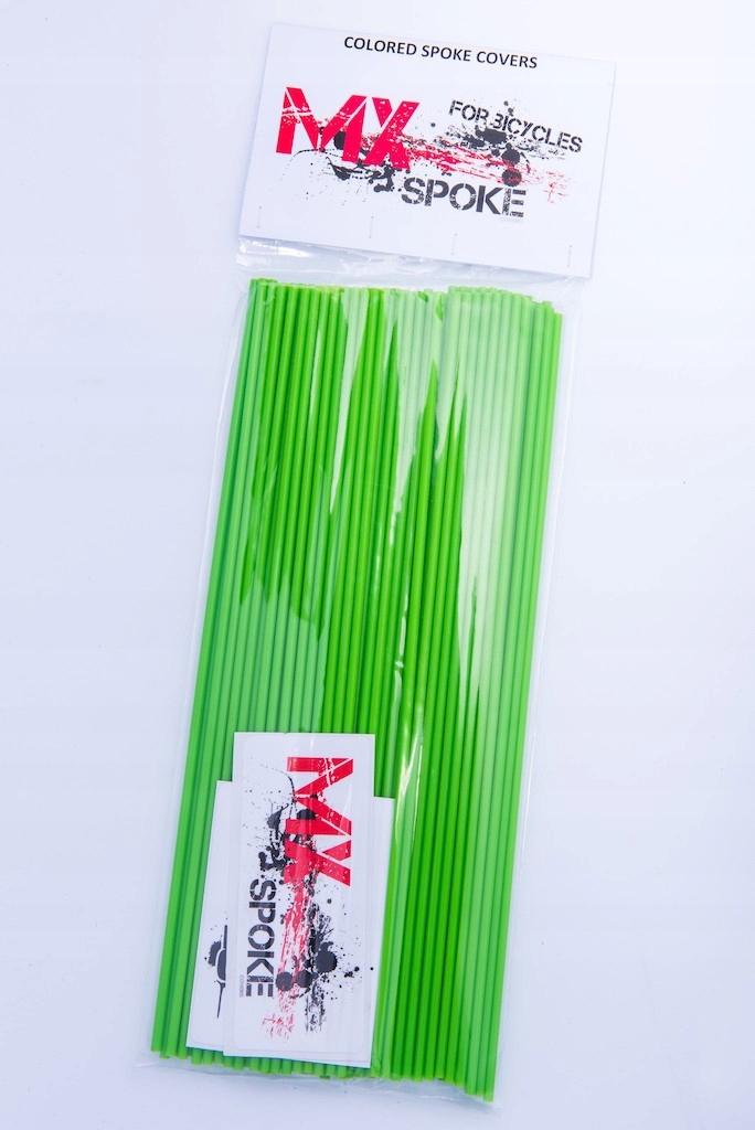 

Nakładki Na Szprychy Rowerowe Zielone MX Spoke
