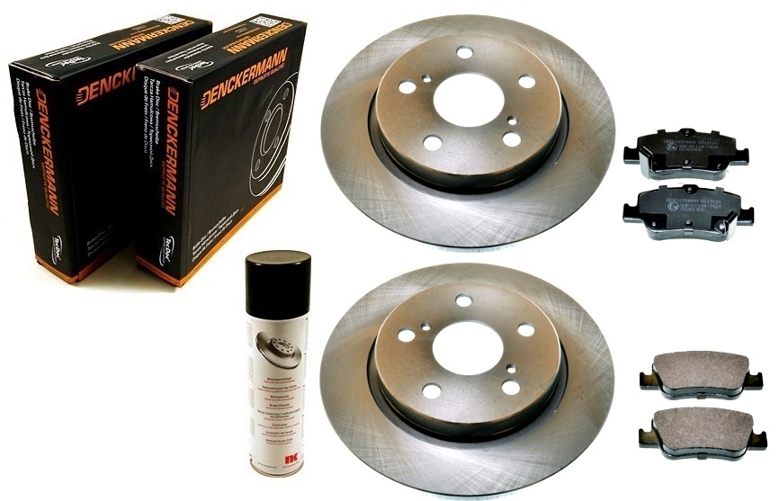 Тормозні диски колодки TOYOTA AURIS E15 E18 COROLLA ЗАД. EU