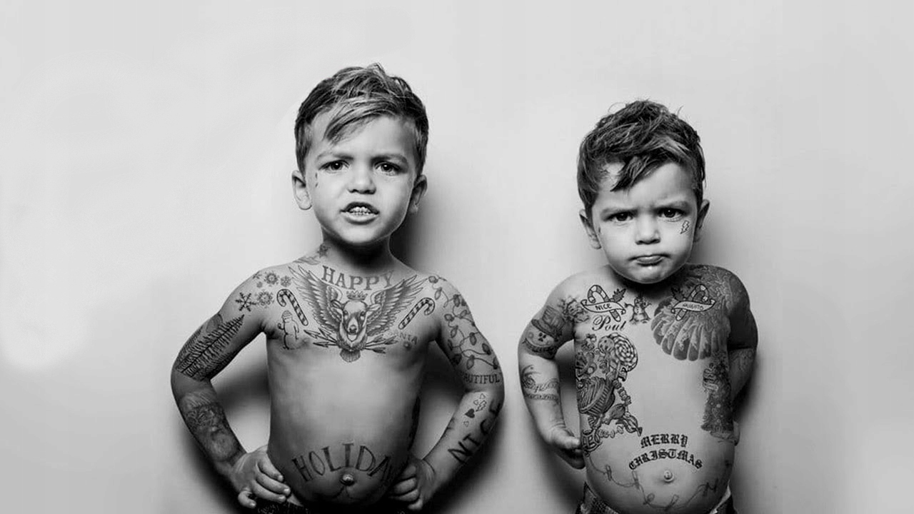 Zmywalne tatuaże dla dzieci KLASYCZNE komiksowe 3+ Płeć dziewczynki