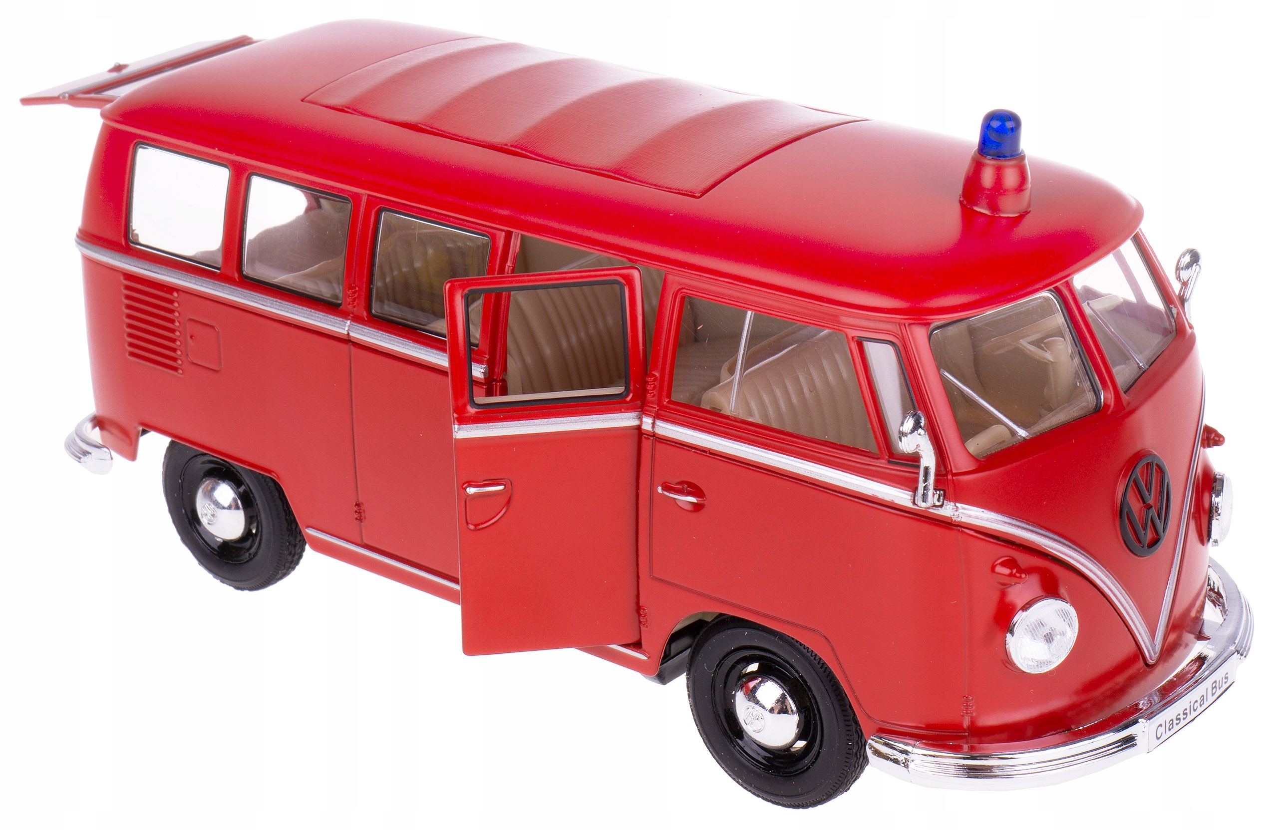 1963 Volkswagen Stráž Bus T1 Model Welly 1:24