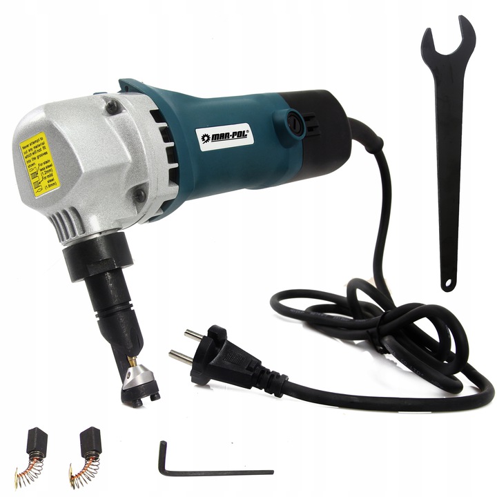 ELEKTRYCZNE NOŻYCE DO CIĘCIA BLACHY MAR-POL GRATIS Maksymalna grubość cięcia 1.6 mm