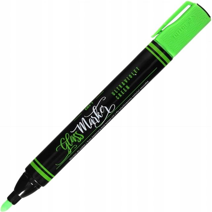 

Marker kredowy do szkła Rystor Uv okrągły zielony