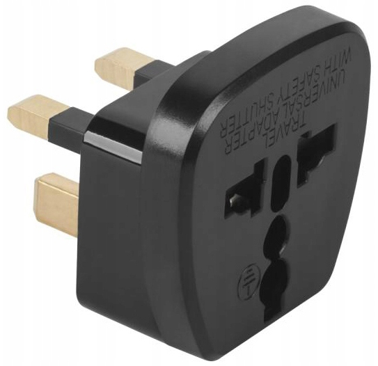 

Wtyczka adapter przejściówka gniazdka Uk Polska Eu