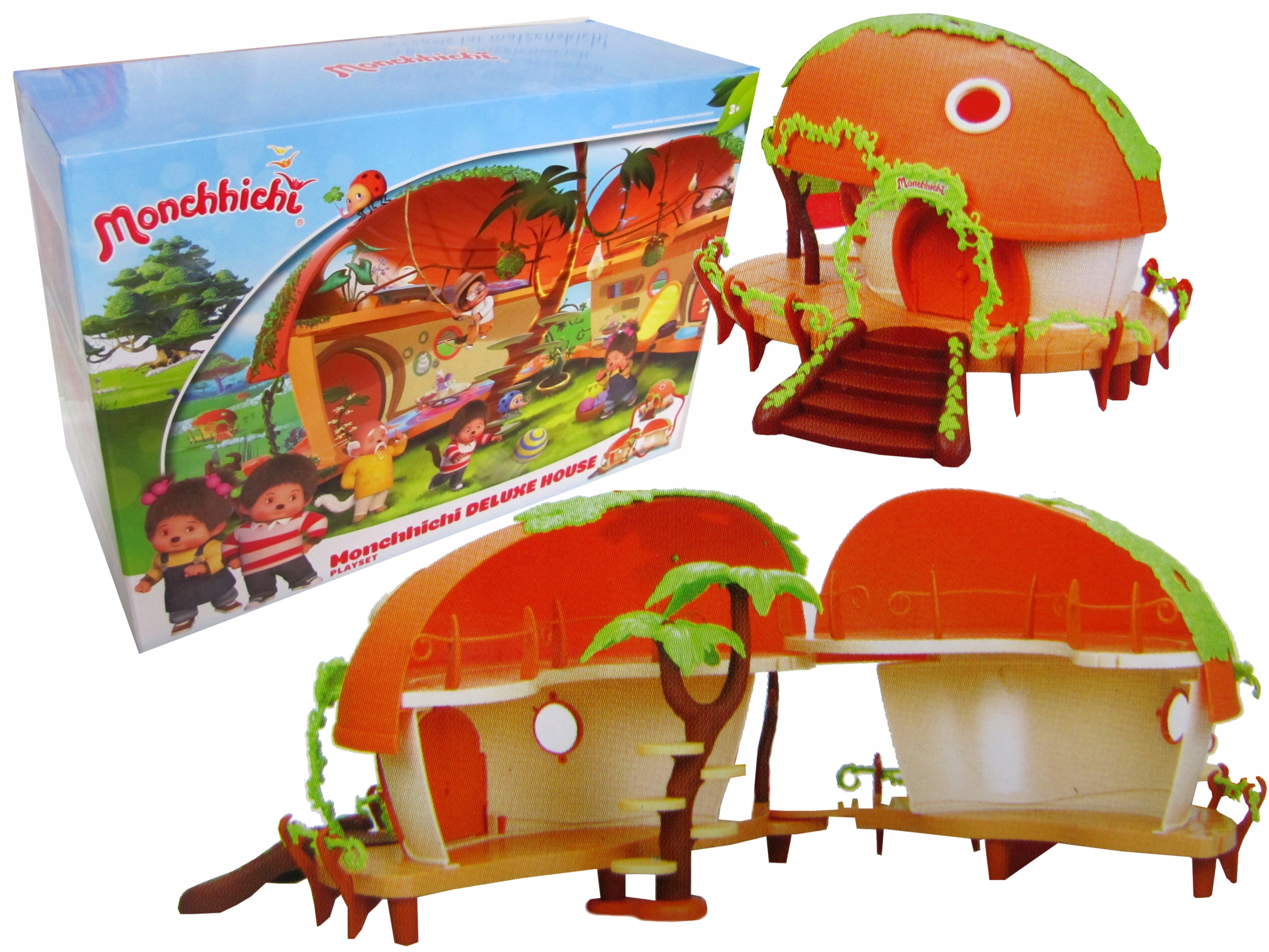 

Domek drzewo dla Małpek bajkA Monchhichi moncziczi
