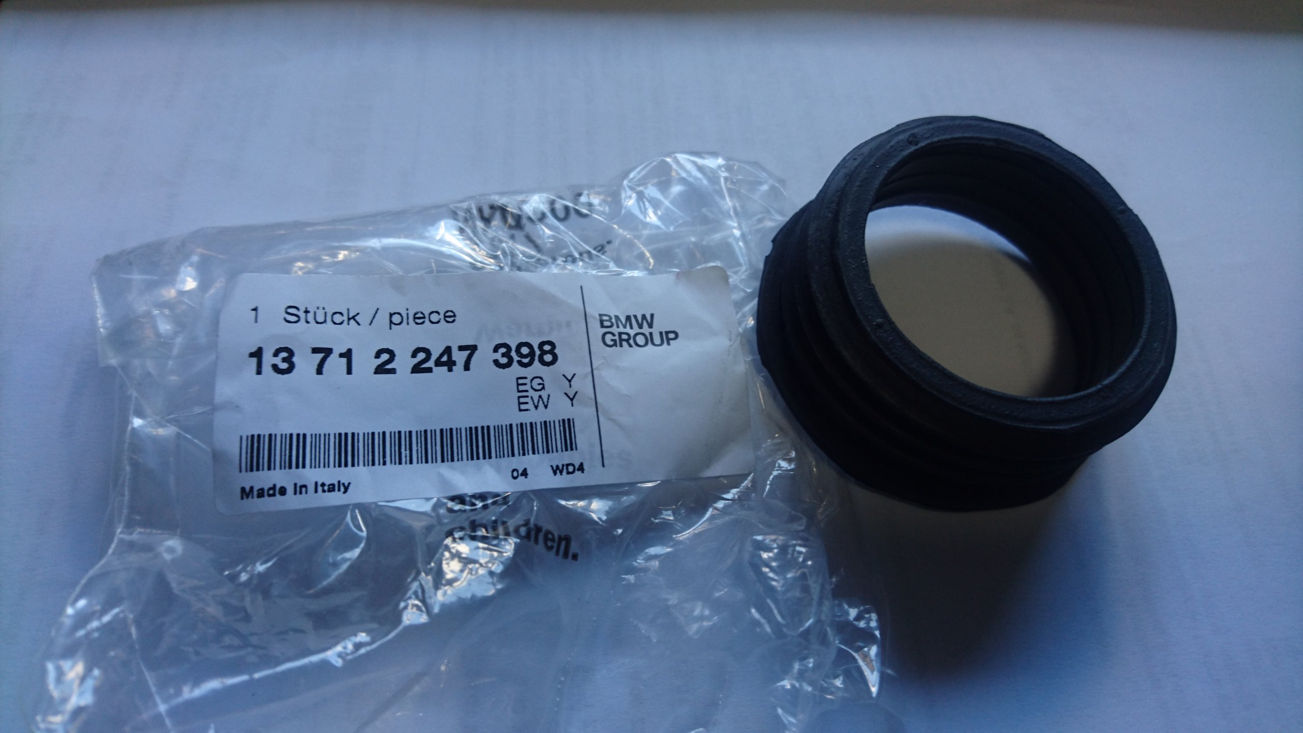 USZCZELKA PIERŚCIEŃ 13712247398 BMW TURBINY Numer katalogowy części 13712247398
