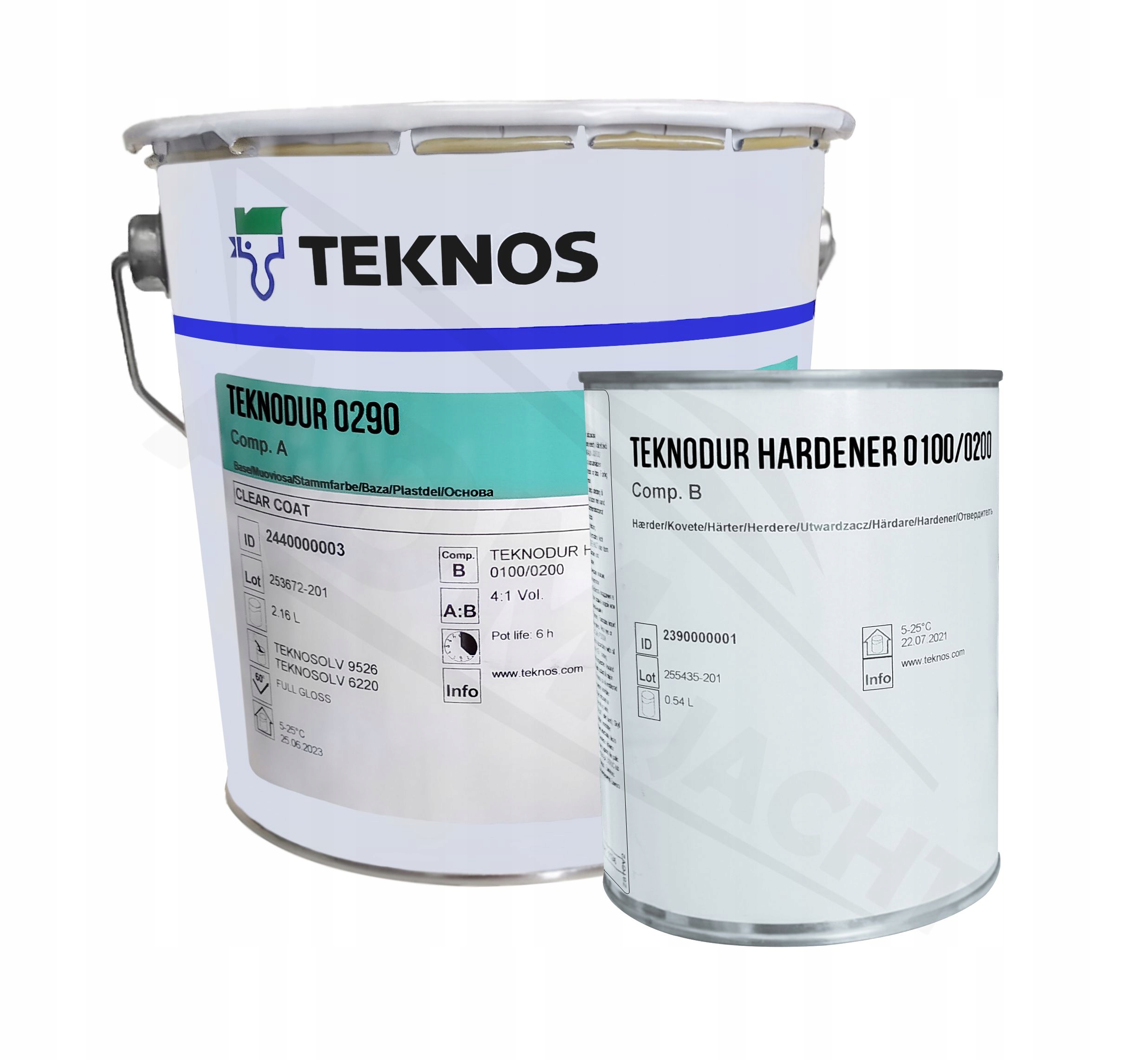 OLIVA TEKNODUR 290 lakier do drewna 2,7L